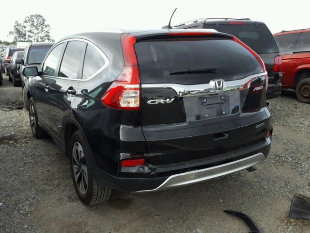 5J6RM4H99GL075448 - 2016 HONDA CR-V TOURI BLACK photo 3