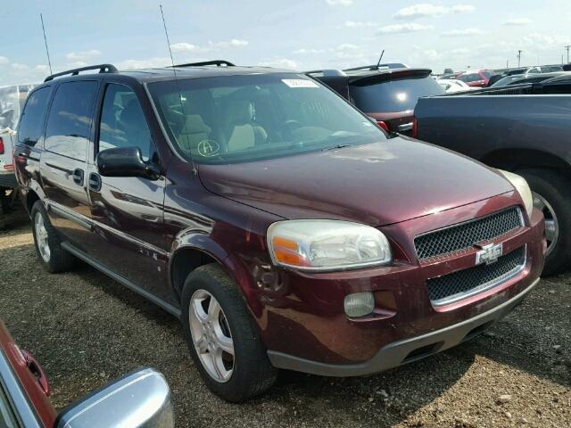 1GNDV23177D146120 - 2007 CHEVROLET UPLANDER L MAROON photo 1