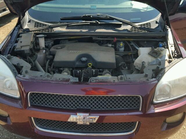 1GNDV23177D146120 - 2007 CHEVROLET UPLANDER L MAROON photo 7