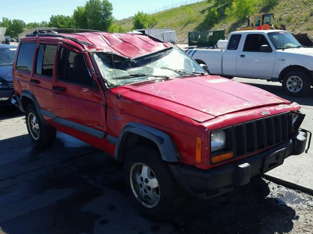 1J4FJ68S5VL560127 - 1997 JEEP CHEROKEE RED photo 1