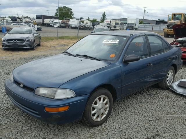 1Y1SK5385RZ011436 - 1994 GEO PRIZM LSI TEAL photo 2