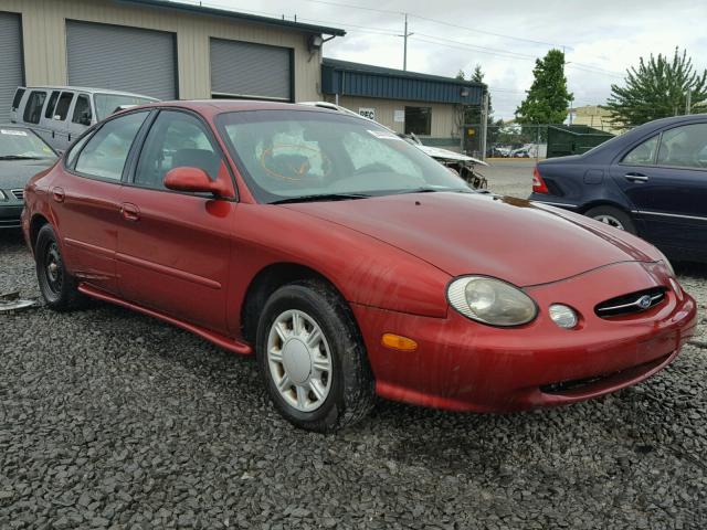 1FAFP52U6WG105148 - 1998 FORD TAURUS LX RED photo 1