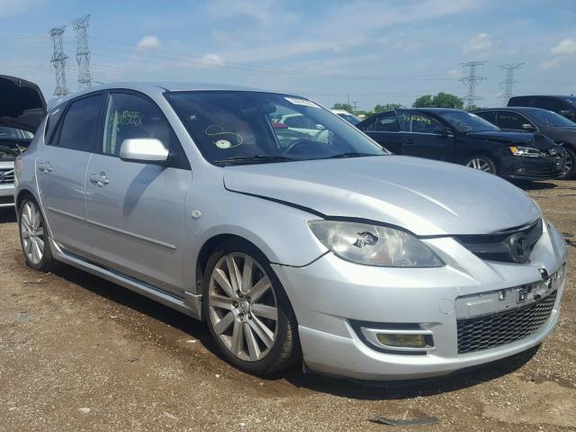 JM1BK34LX81828040 - 2008 MAZDA SPEED 3 SILVER photo 1