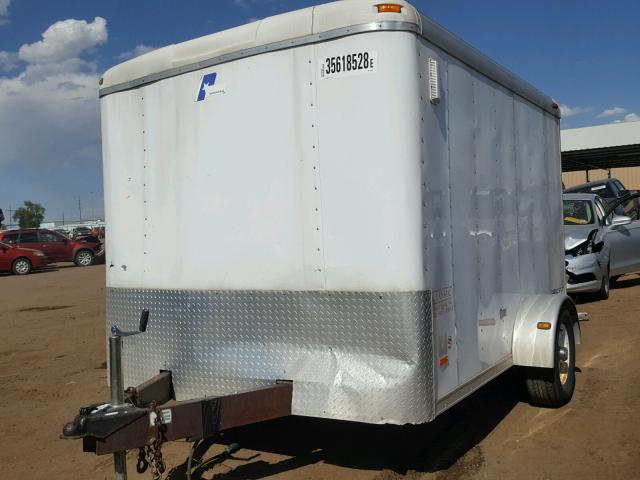 4P20B10105U058883 - 2005 PACE CARGO WHITE photo 2