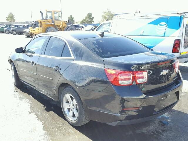 1G11B5SL8FF194858 - 2015 CHEVROLET MALIBU LS BLACK photo 3