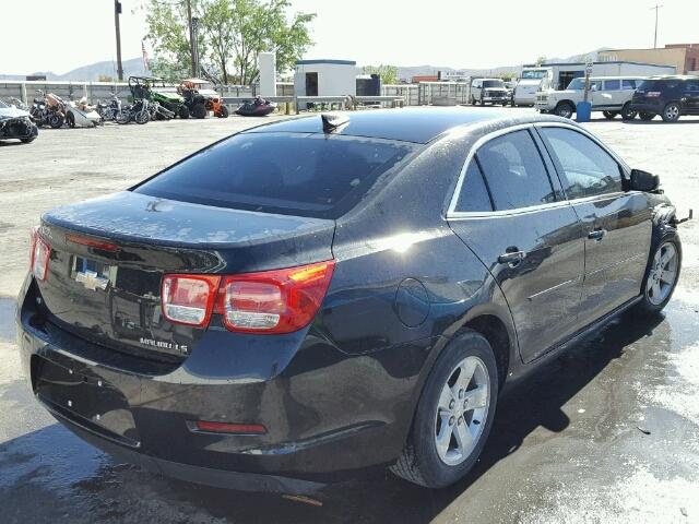 1G11B5SL8FF194858 - 2015 CHEVROLET MALIBU LS BLACK photo 4