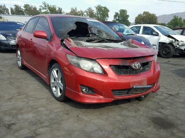 1NXBE40E09Z039704 - 2009 TOYOTA COROLLA XR 红色 照片 1
