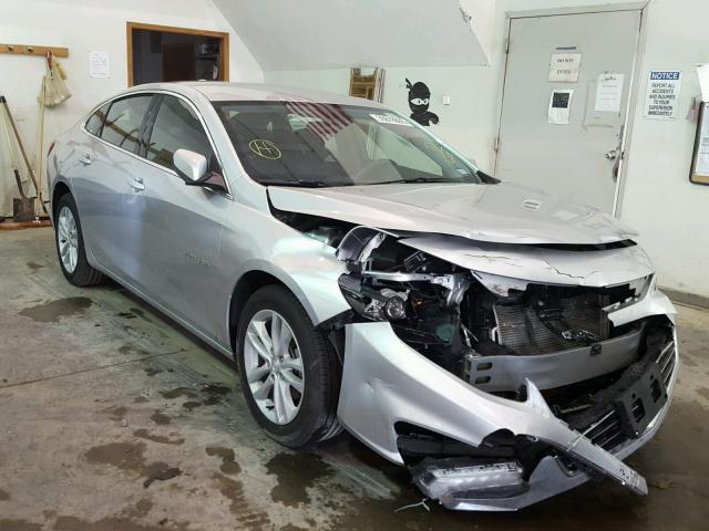 1G1ZD5STXJF143609 - 2018 CHEVROLET MALIBU LT SILVER photo 1