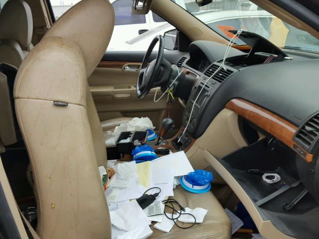 5GZER23D39J141155 - 2009 SATURN OUTLOOK XR ყავისფერი ფოტო 5