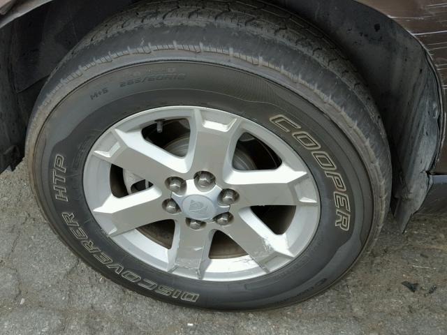 5GZER23D39J141155 - 2009 SATURN OUTLOOK XR ყავისფერი ფოტო 9