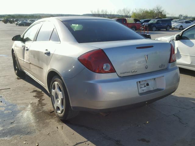 1G2ZF55B064192264 - 2006 PONTIAC G6 SE SILVER photo 3