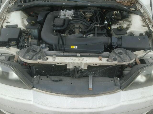 1LNHM87A72Y698613 - 2002 LINCOLN LS WHITE photo 7