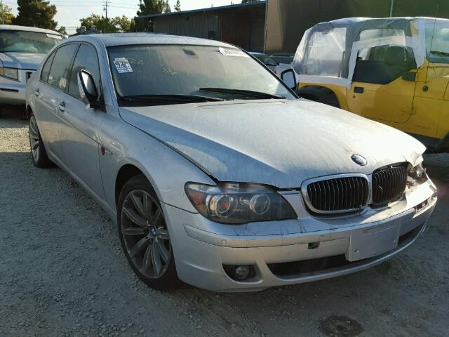 WBAHN83538DT86893 - 2008 BMW 750LI SILVER photo 1