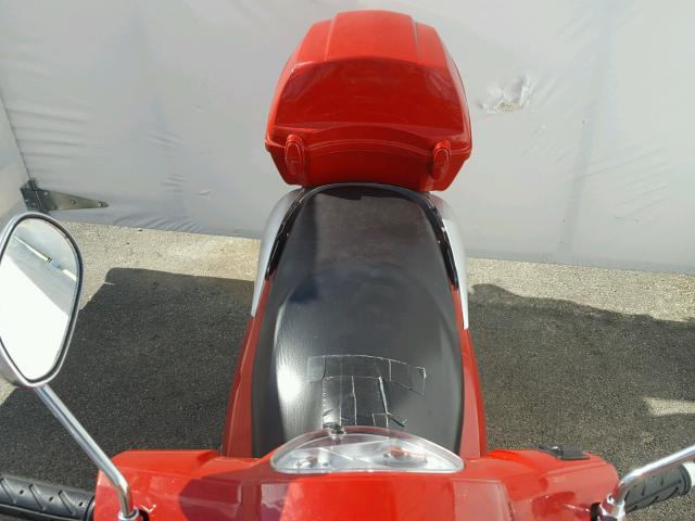 LC2D2H123CC100992 - 2012 KYMCO USA INC LIKE 200I RED photo 6