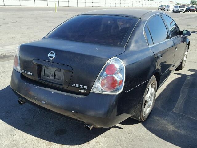 1N4BL11D12C204191 - 2002 NISSAN ALTIMA BLACK photo 4