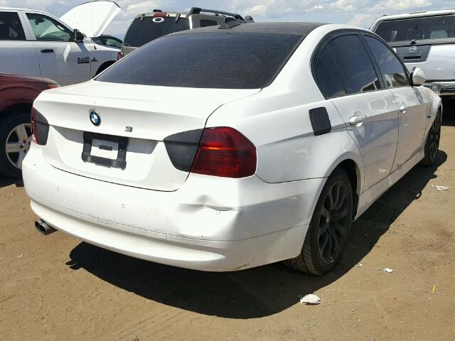 WBAVC93517KX56635 - 2007 BMW 328 WHITE photo 4