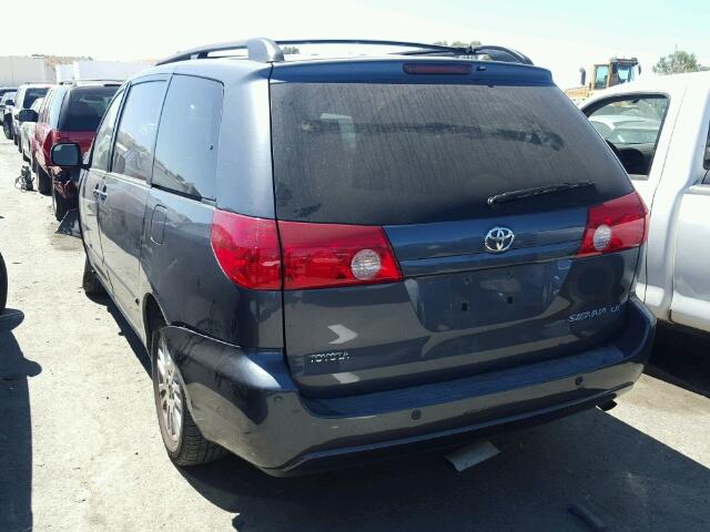 5TDZK23C58S134627 - 2008 TOYOTA SIENNA CE GRAY photo 3