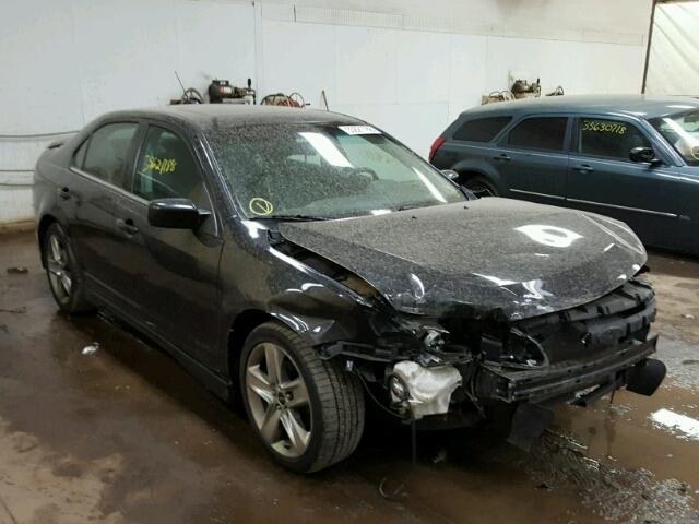 3FAHP0KC9AR146751 - 2010 FORD FUSION SPO BLACK photo 1