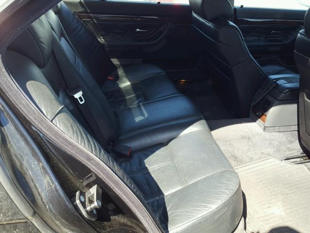 WBAGJ8329TDL39518 - 1996 BMW 740 IL BLACK photo 6