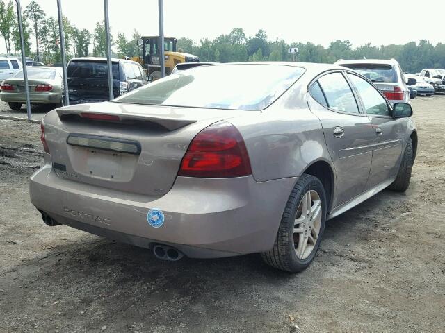 2G2WR554061289231 - 2006 PONTIAC GRAND PRIX BEIGE photo 4