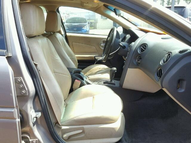 2G2WR554061289231 - 2006 PONTIAC GRAND PRIX BEIGE photo 5