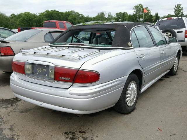 1G4HP52K234197739 - 2003 BUICK LESABRE CU SILVER photo 4