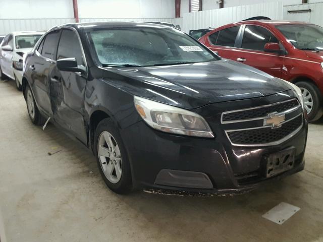 1G11B5SA4DU142991 - 2013 CHEVROLET MALIBU LS BLACK photo 1