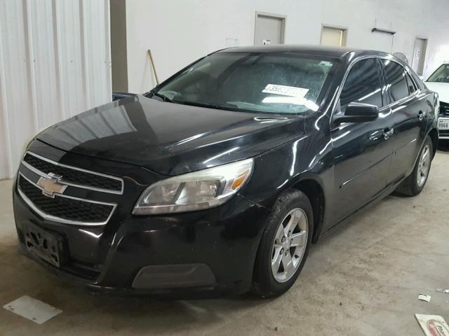 1G11B5SA4DU142991 - 2013 CHEVROLET MALIBU LS BLACK photo 2