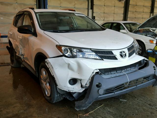 JTMZFREV5FJ059532 - 2015 TOYOTA RAV4 LE WHITE photo 1