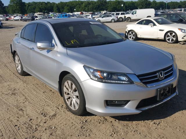 1HGCR2F84FA056443 - 2015 HONDA ACCORD EXL SILVER photo 1