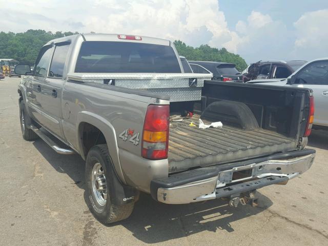 1GTHK231X3F210538 - 2003 GMC SIERRA K25 BEIGE photo 3