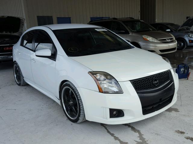 3N1CB61E18L615906 - 2008 NISSAN SENTRA SE- WHITE photo 1