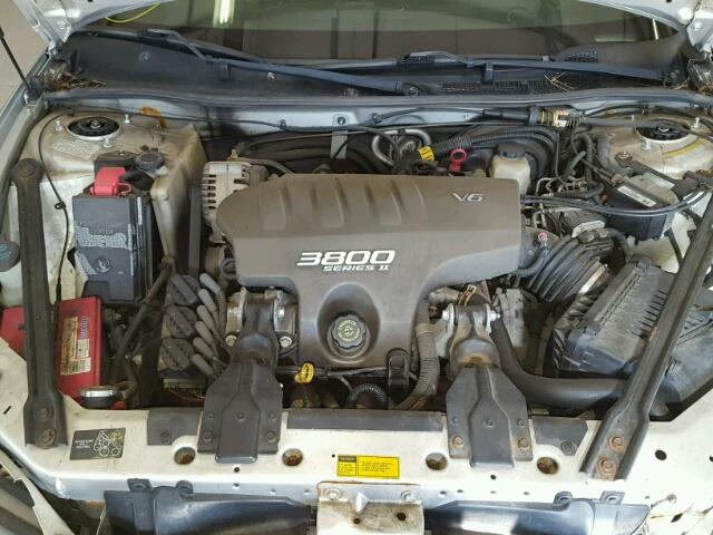 1G2WP52KX1F157376 - 2001 PONTIAC GRAND PRIX SILVER photo 7