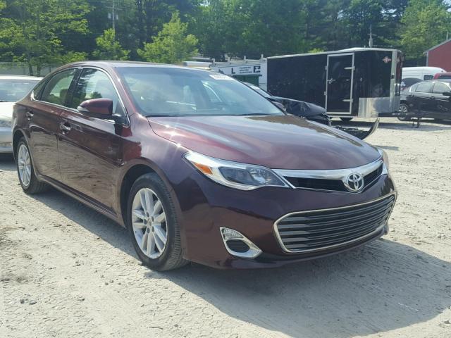 4T1BK1EB7DU074061 - 2013 TOYOTA AVALON BAS 勃艮第红 照片 1