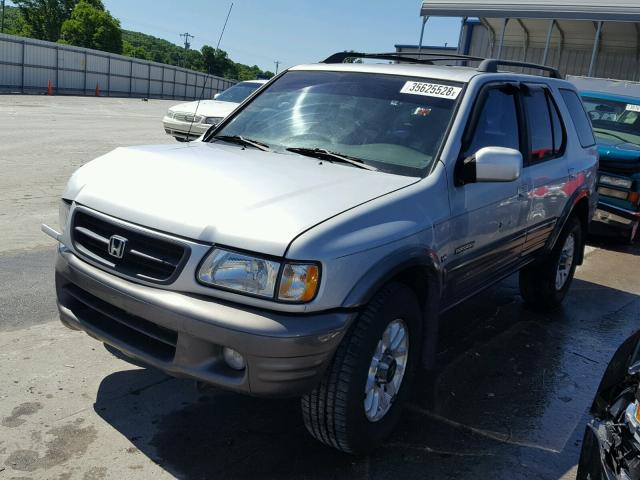 4S6DM58W414400510 - 2001 HONDA PASSPORT E 银色 照片 2