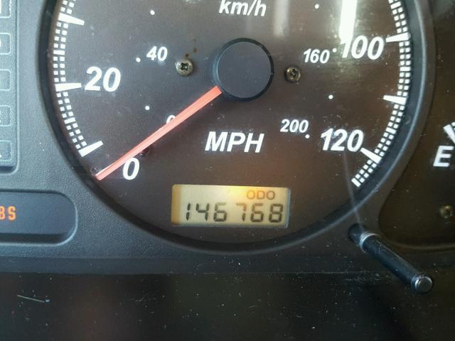 4S6DM58W414400510 - 2001 HONDA PASSPORT E 银色 照片 8