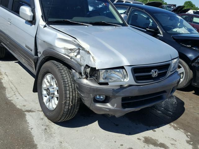 4S6DM58W414400510 - 2001 HONDA PASSPORT E 银色 照片 9