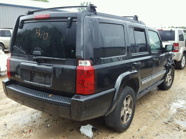 1J4RH4GK2AC125526 - 2010 JEEP COMMANDER BLACK photo 4