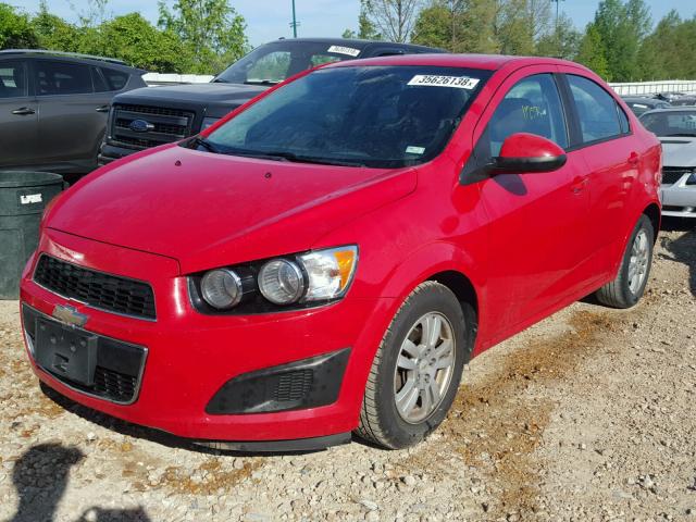 1G1JA5SH3C4168481 - 2012 CHEVROLET SONIC LS 红色 照片 2