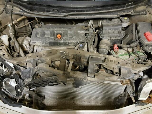 2HGFG3B90CH000097 - 2012 HONDA CIVIC EXL BLACK photo 7