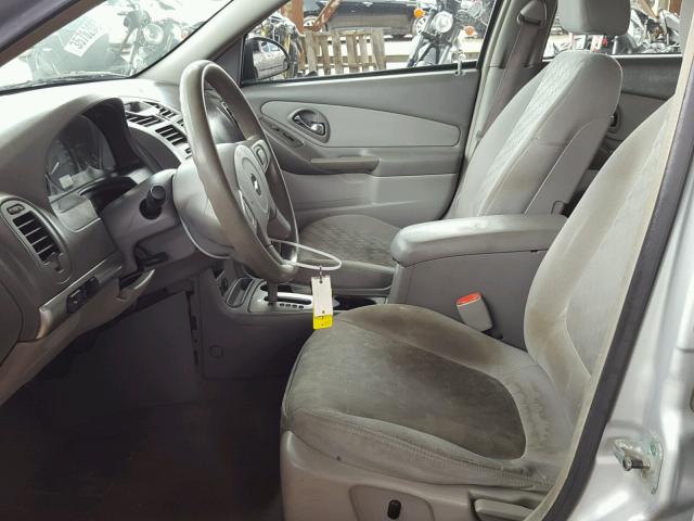 1G1ZT52815F228584 - 2005 CHEVROLET MALIBU LS ვერცხლისფერი ფოტო 5