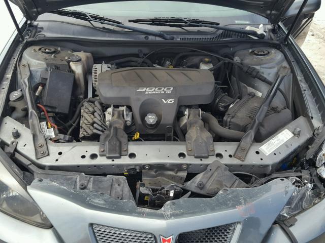2G2WP522641257910 - 2004 PONTIAC GRAND PRIX GREEN photo 7
