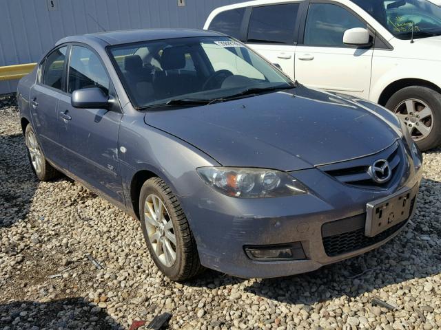 JM1BK324871738394 - 2007 MAZDA MAZDA 3 GRAY photo 1