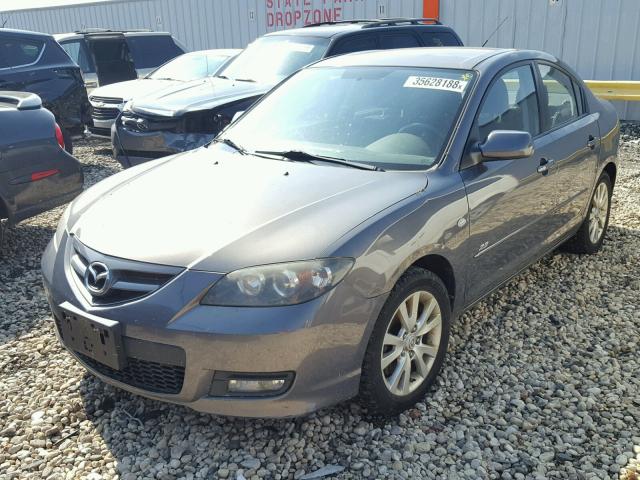 JM1BK324871738394 - 2007 MAZDA MAZDA 3 GRAY photo 2