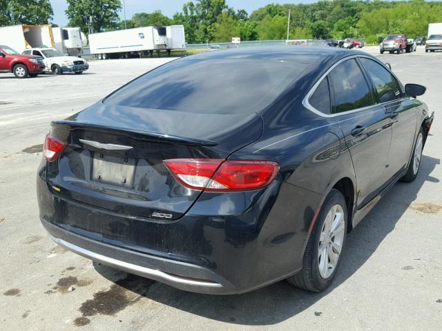 1C3CCCABXFN575793 - 2015 CHRYSLER 200 LIMITE BLACK photo 3