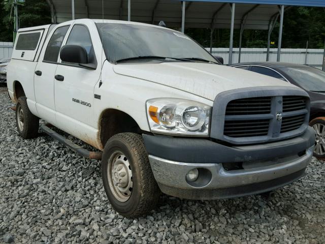 1D7KS28D46J154046 - 2006 DODGE RAM 2500 S WHITE photo 1