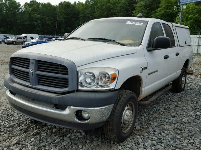 1D7KS28D46J154046 - 2006 DODGE RAM 2500 S WHITE photo 2
