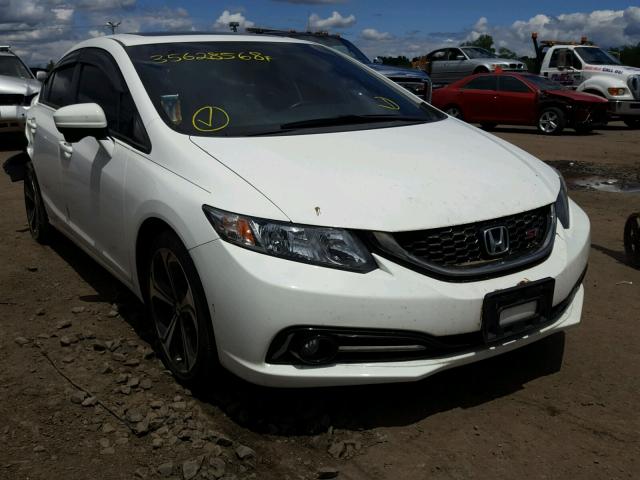 2HGFB6E55FH708052 - 2015 HONDA CIVIC SI WHITE photo 1