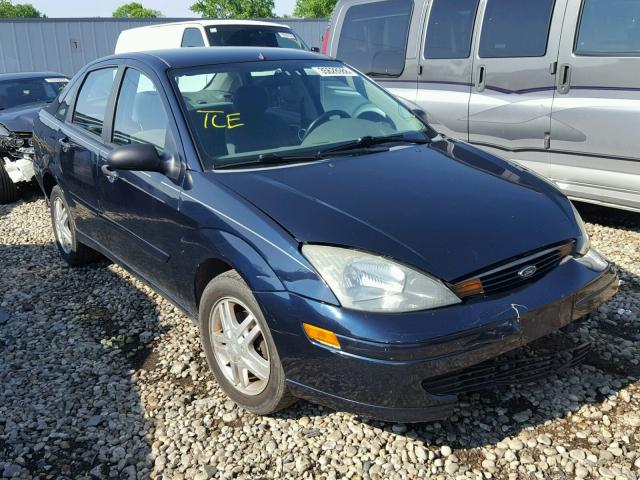 1FAFP38ZX4W183295 - 2004 FORD FOCUS ZTS BLUE photo 1