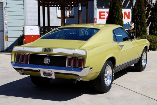 0F05H104906 - 1970 FORD MUSTANG M1 GREEN photo 4